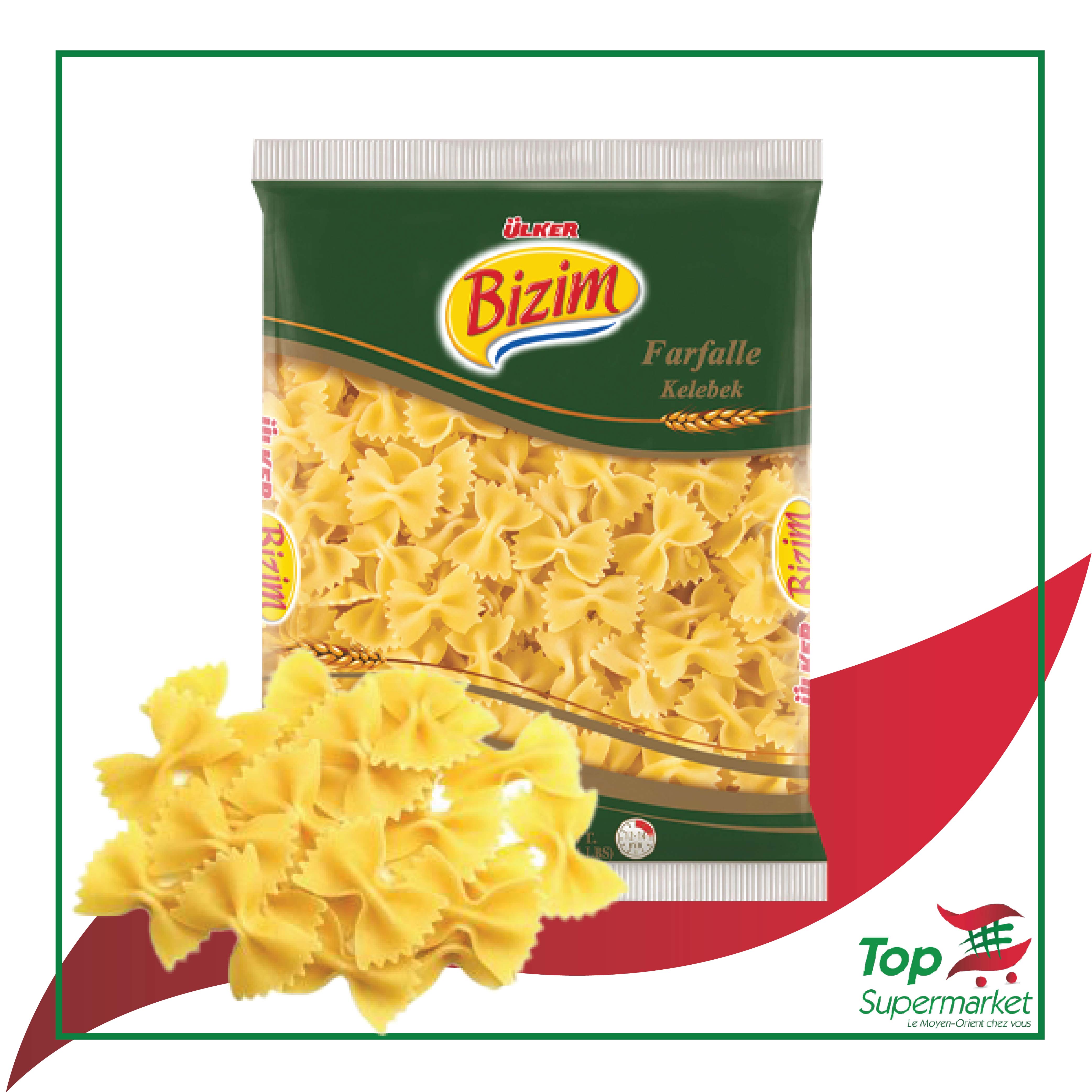 Bizim pâtes Farfalle 500gr